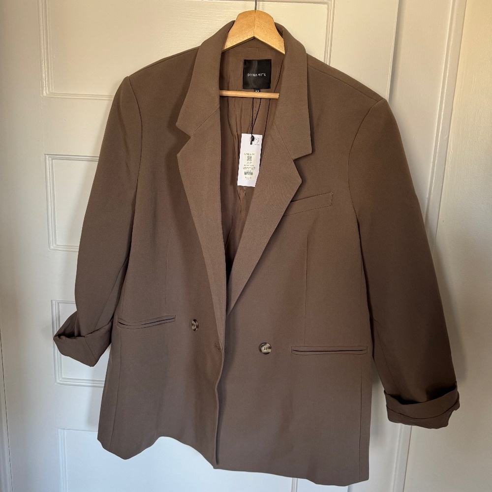 Dynamite- Noa Oversized Blazer - Picture 5 of 6